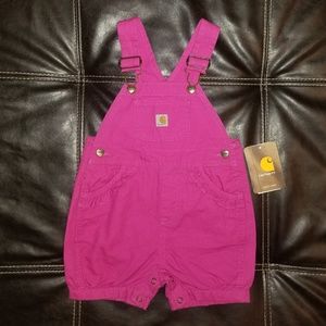 Pink Carhartt overalls